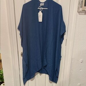 Elegant Blue Women's Wrap